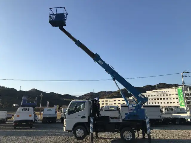 三菱 キャンター 小型 高所・建柱車 高所作業車 PA-FE73DBXの中古トラック画像5