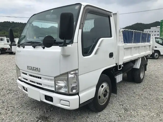 いすゞ エルフ 小型 ダンプ 強化 コボレーンの中古トラック画像1