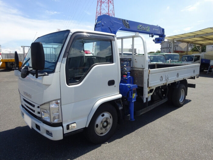 いすゞ エルフ 小型 クレーン付 標準ロング TRG-NKR85R