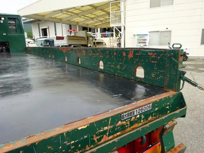 いすゞ ギガ 大型 車両重機運搬 ウインチ エアサスの中古トラック画像4