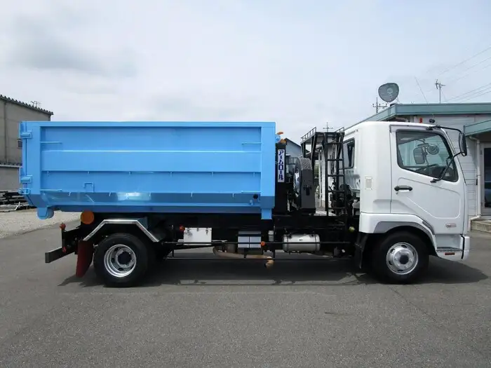 三菱 ファイター 中型/増トン アームロール コンテナ付き ツインホイストの中古トラック画像5