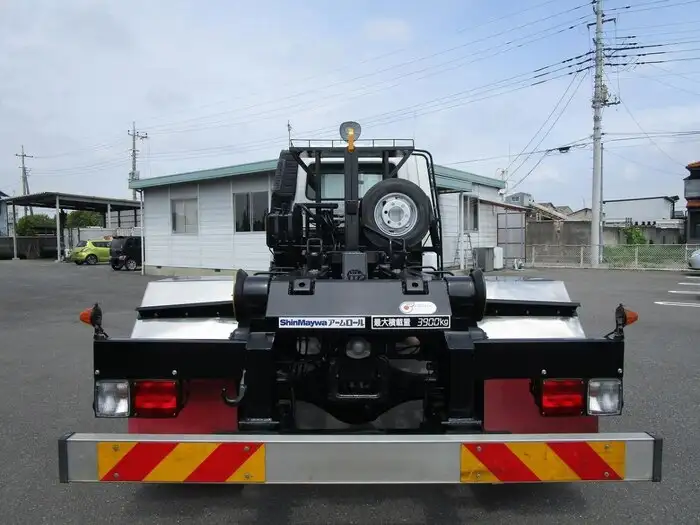 三菱 ファイター 中型/増トン アームロール コンテナ付き ツインホイストの中古トラック画像8