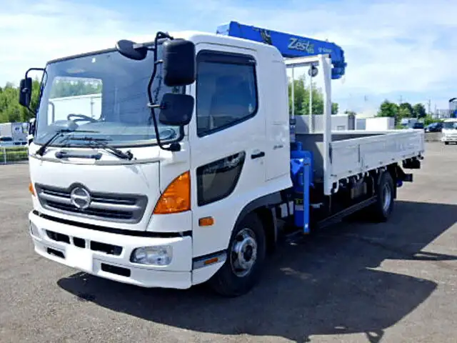 日野 レンジャー 中型/増トン クレーン付 4段 ラジコン の中古トラック【車両No.130547】