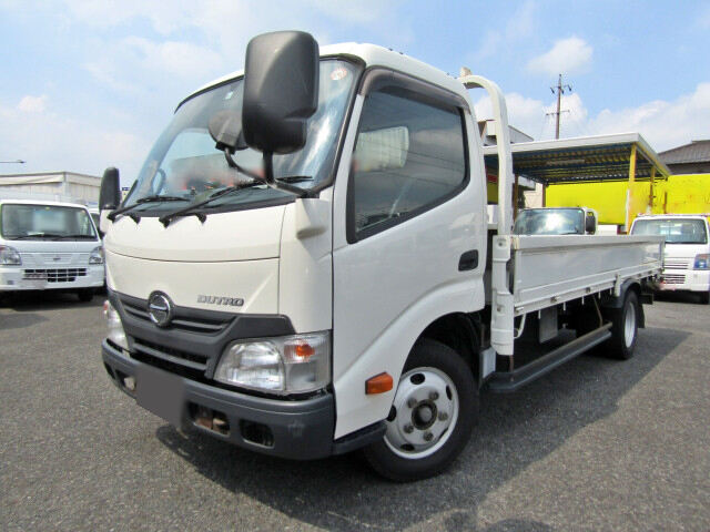 日野 デュトロ 小型 平ボディ TKG-XZU650M H27|画像1
