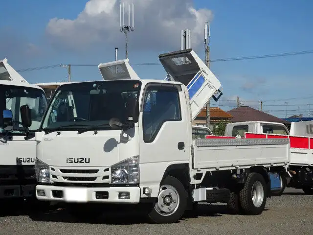 いすゞ エルフ 小型 平ボディ TRG-NJR85A H29の中古トラック画像1