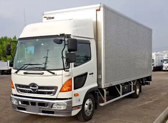 日野 レンジャー 中型/増トン アルミバン パワーゲート TKG-FC7JKAAの中古トラック画像1