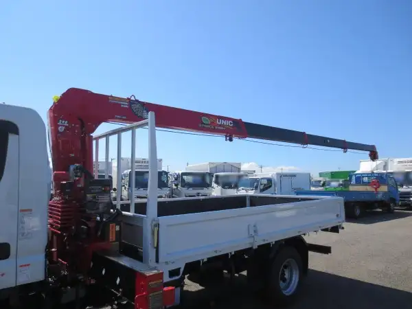 三菱 キャンター 小型 クレーン付 4段 ラジコンの中古トラック画像11