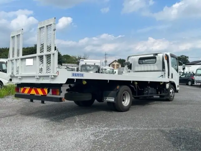いすゞ エルフ 小型 車両重機運搬 ラジコン ウインチの中古トラック画像3