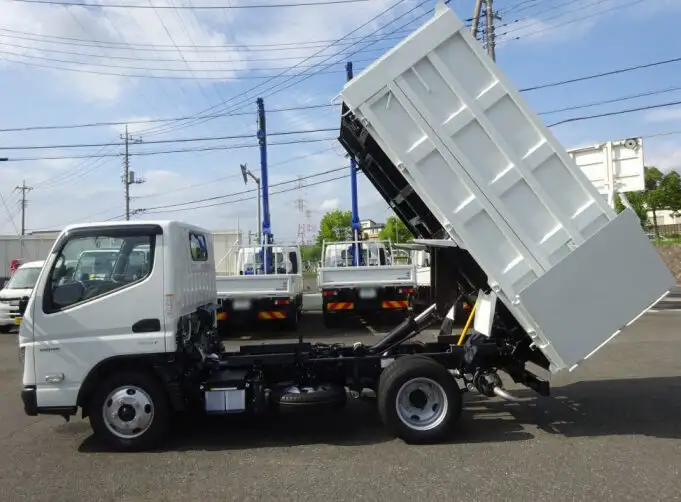 三菱 キャンター 小型 ダンプ 土砂禁 強化の中古トラック画像3