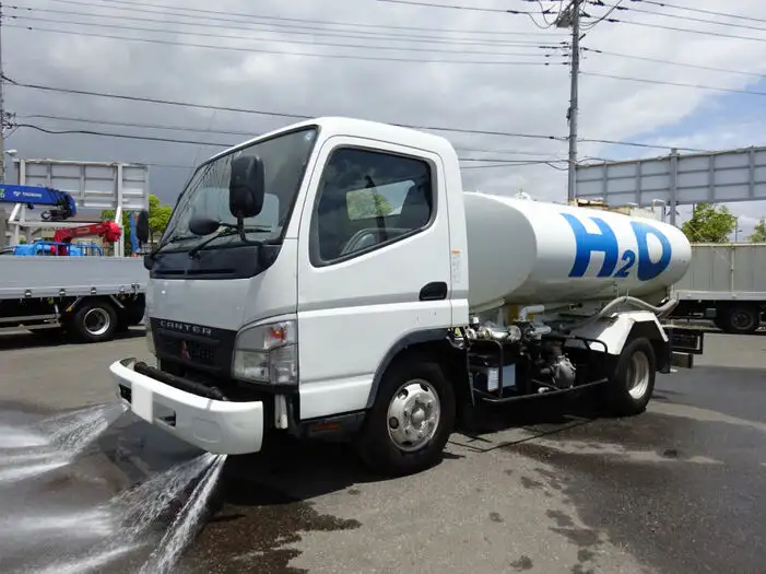 三菱 キャンター 小型 タンク車 散水車 PA-FE83DCYの中古トラック画像1