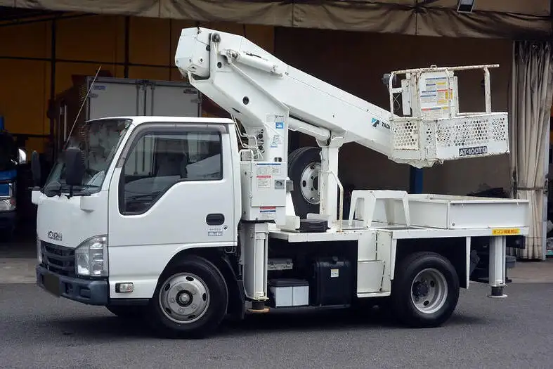 いすゞ エルフ 小型 高所・建柱車 高所作業車 TPG-NKR85AN の中古トラック【車両No.130810】