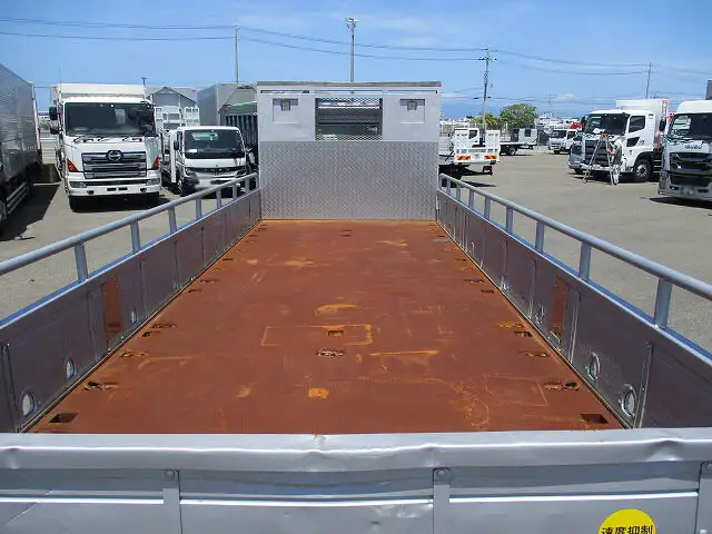 三菱 ファイター 中型/増トン 平ボディ 床鉄板 アルミブロックの中古トラック画像6