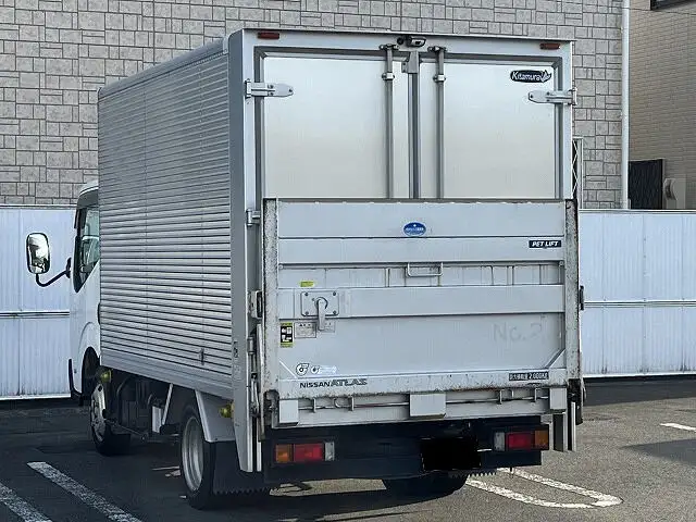 日産 アトラス 小型 アルミバン パワーゲート 床鉄板の中古トラック画像2