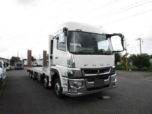 三菱 スーパーグレート 大型 車両重機運搬 ハイルーフ ウインチの中古トラック画像2