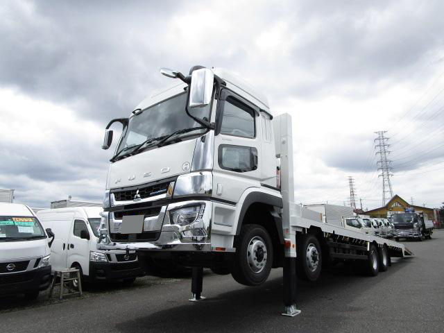 三菱 スーパーグレート 大型 車輌重機運搬 ハイルーフ ウインチ|画像6