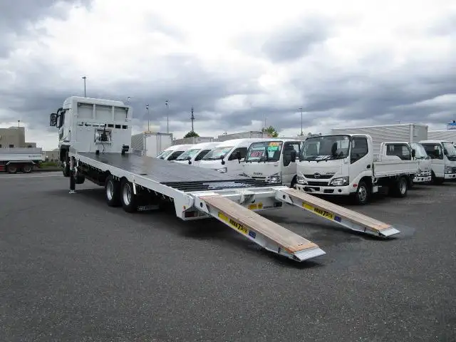三菱 スーパーグレート 大型 車両重機運搬 ハイルーフ ウインチの中古トラック画像7