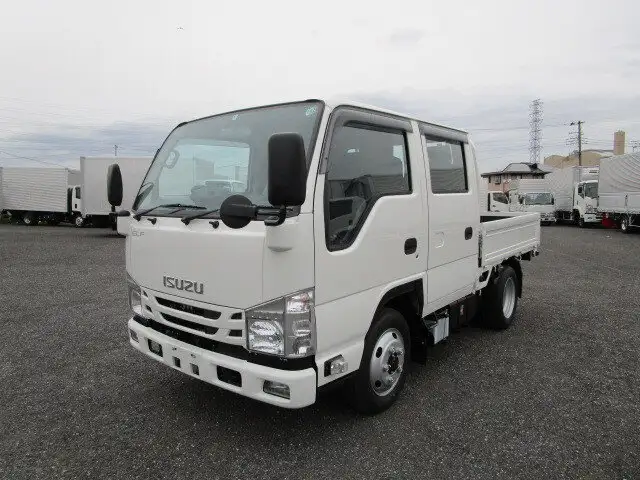 いすゞ エルフ 小型 平ボディ Wキャブ 2RG-NJS88A の中古トラック【車両No.130590】