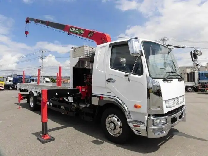 三菱 ファイター 中型/増トン クレーン付 エアサス 4段の中古トラック画像3