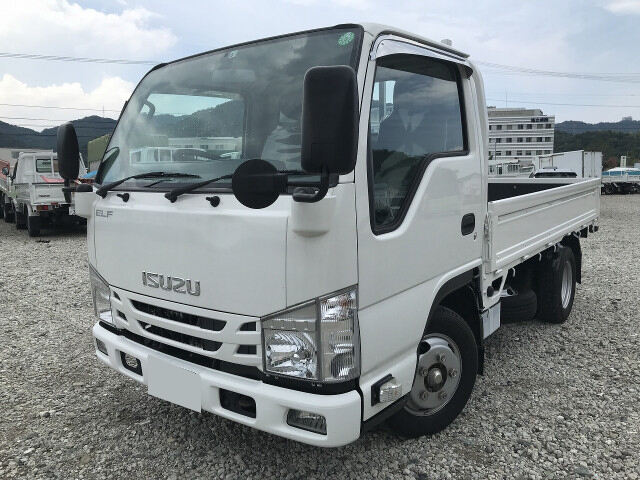 いすゞ エルフ 小型 平ボディ 10尺 TRG-NJR85A