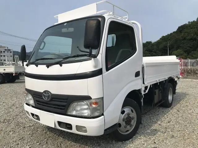 トヨタ ダイナ 小型 平ボディ パワーゲート 床鉄板 の中古トラック【車両No.130656】
