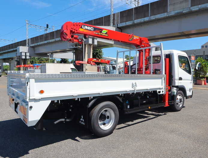 三菱 キャンター 小型 車輌重機運搬 4段クレーン ラジコン|画像2