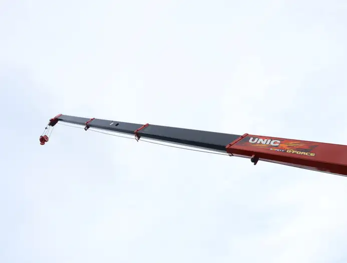 三菱 ファイター 中型/増トン 車両重機運搬 4段クレーン ラジコンの中古トラック画像7