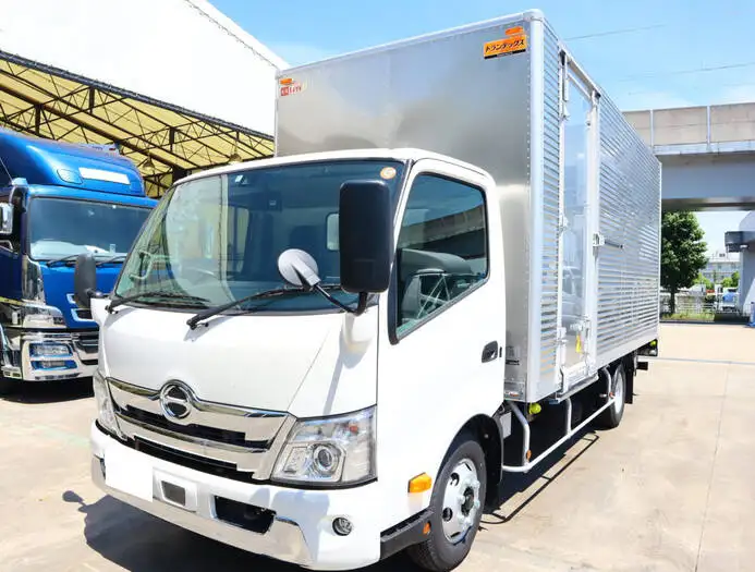 日野 デュトロ 小型 アルミバン パワーゲート サイドドア の中古トラック【車両No.130506】