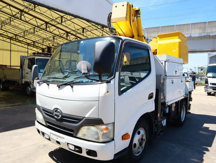 日野 デュトロ 小型 高所・建柱車 高所作業車 TKG-XZU600X