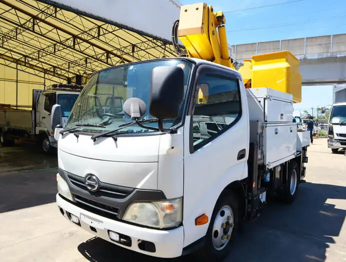 日野 デュトロ 小型 高所・建柱車 高所作業車 電工仕様の中古トラック画像1
