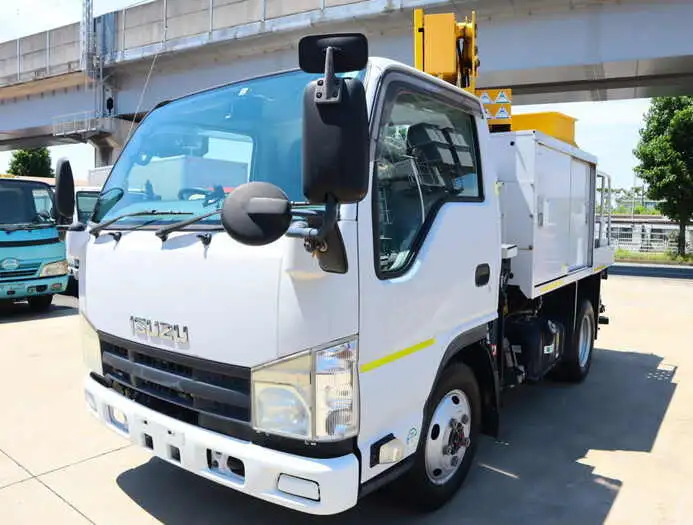 いすゞ エルフ 小型 高所・建柱車 高所作業車 BDG-NKS85AN の中古トラック【車両No.130900】