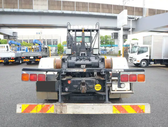 日産UD クオン 大型 アームロール ハイルーフ ツインホイストの中古トラック画像3