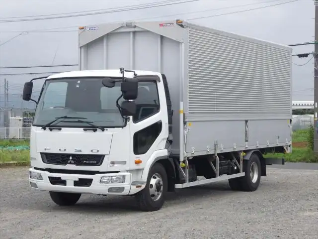 三菱 ファイター 中型/増トン ウイング TKG-FK71F H25の中古トラック画像1