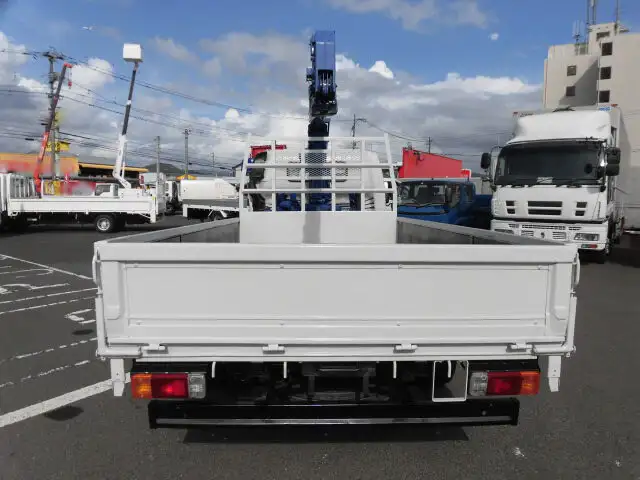 日野 デュトロ 小型 クレーン付 床鉄板 4段の中古トラック画像4