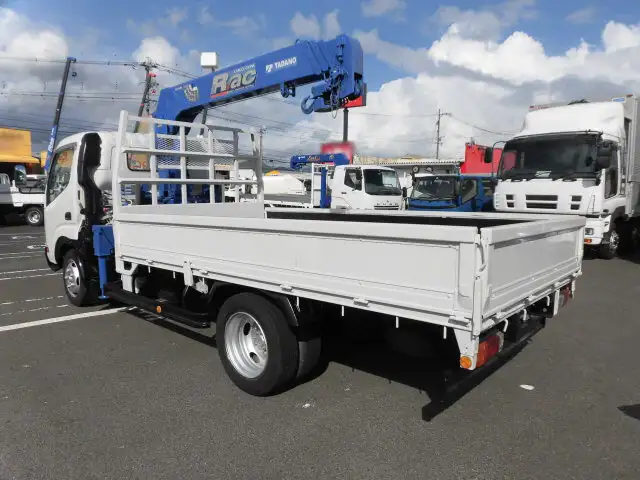 日野 デュトロ 小型 クレーン付 床鉄板 4段の中古トラック画像3