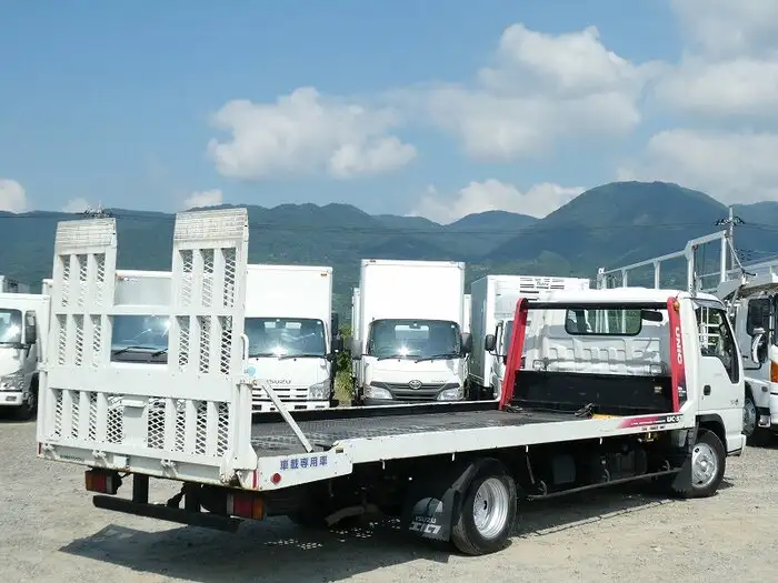 いすゞ エルフ 小型 車両重機運搬 ウインチ KR-NPR72Pの中古トラック画像3
