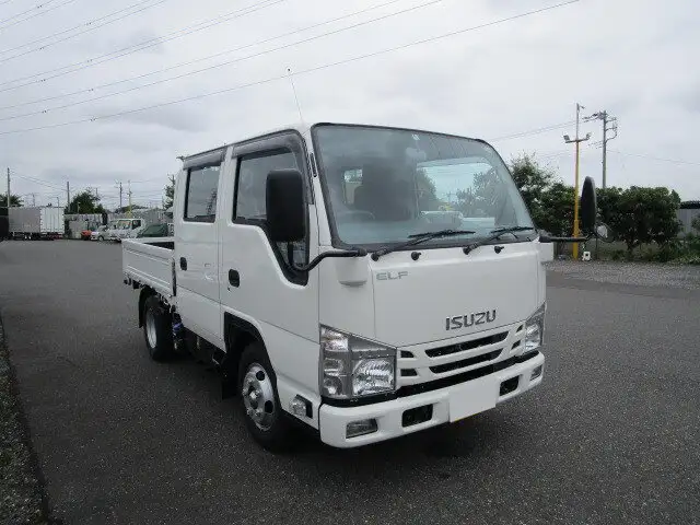 いすゞ エルフ 小型 平ボディ Wキャブ 2RG-NJR88Aの中古トラック画像2