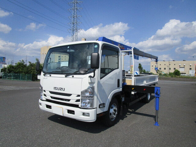 いすゞ エルフ 小型 クレーン付 超ロング 2RG-NPR88YN