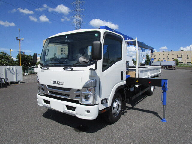 いすゞ エルフ 小型 クレーン付 超ロング 2RG-NPR88YN