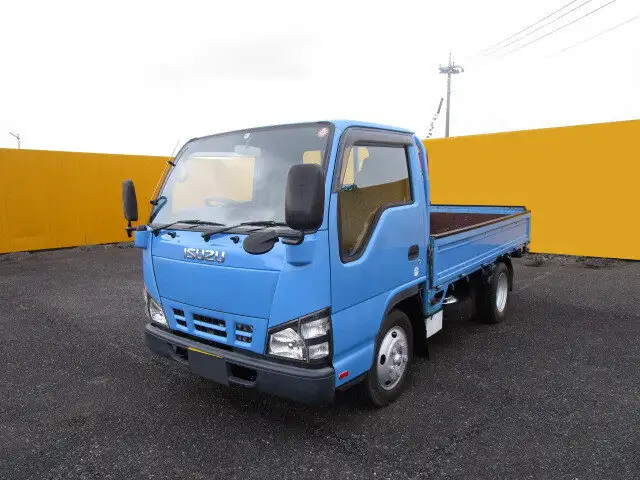 いすゞ エルフ 小型 平ボディ 床鉄板 PB-NKR81Aの中古トラック画像1