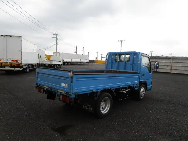 いすゞ エルフ 小型 平ボディ 床鉄板 PB-NKR81Aの中古トラック画像2