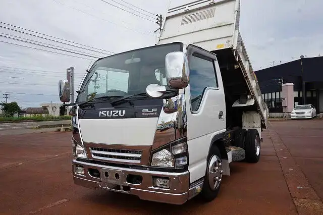 いすゞ エルフ 小型 ダンプ 強化 PB-NKR81ADの中古トラック画像1