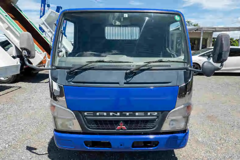 三菱 キャンター 小型 ダンプ 強化 PA-FE71DBDの中古トラック画像2