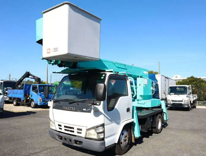 いすゞ エルフ 小型 高所・建柱車 高所作業車 PB-NKR81N の中古トラック【車両No.131419】