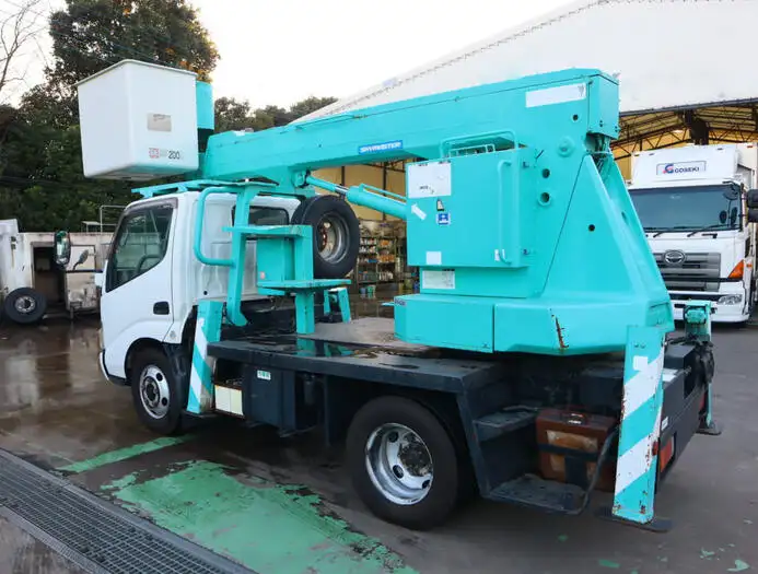 日野 デュトロ 小型 高所・建柱車 高所作業車 PB-XZU301Eの中古トラック画像4