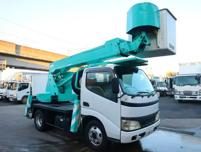 日野 デュトロ 小型 高所・建柱車 高所作業車 PB-XZU301Eの中古トラック画像2