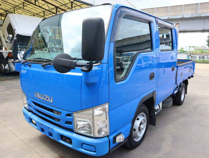 いすゞ エルフ 小型 平ボディ 10尺 TRG-NHR85A