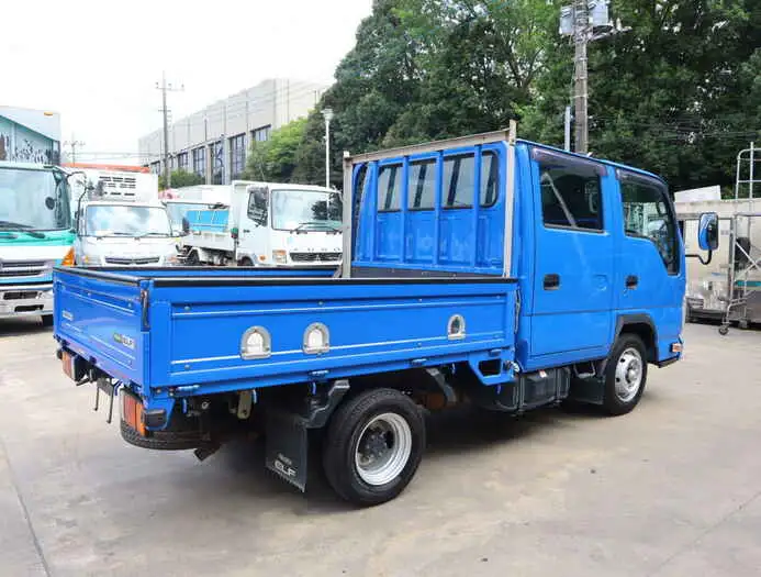 いすゞ エルフ 小型 平ボディ Wキャブ TRG-NHR85Aの中古トラック画像2