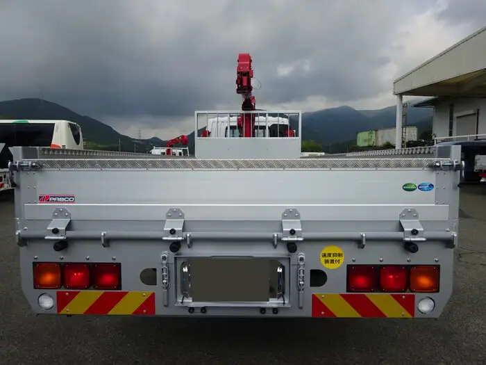 三菱 ファイター 中型/増トン 車両重機運搬 4段クレーン ラジコンの中古トラック画像2