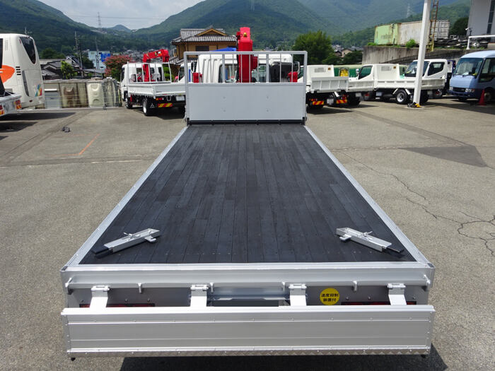 三菱 ファイター 中型 車輌重機運搬 4段クレーン ラジコン|画像5