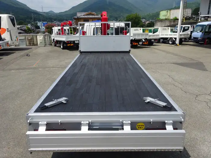 三菱 ファイター 中型/増トン 車両重機運搬 4段クレーン ラジコンの中古トラック画像5